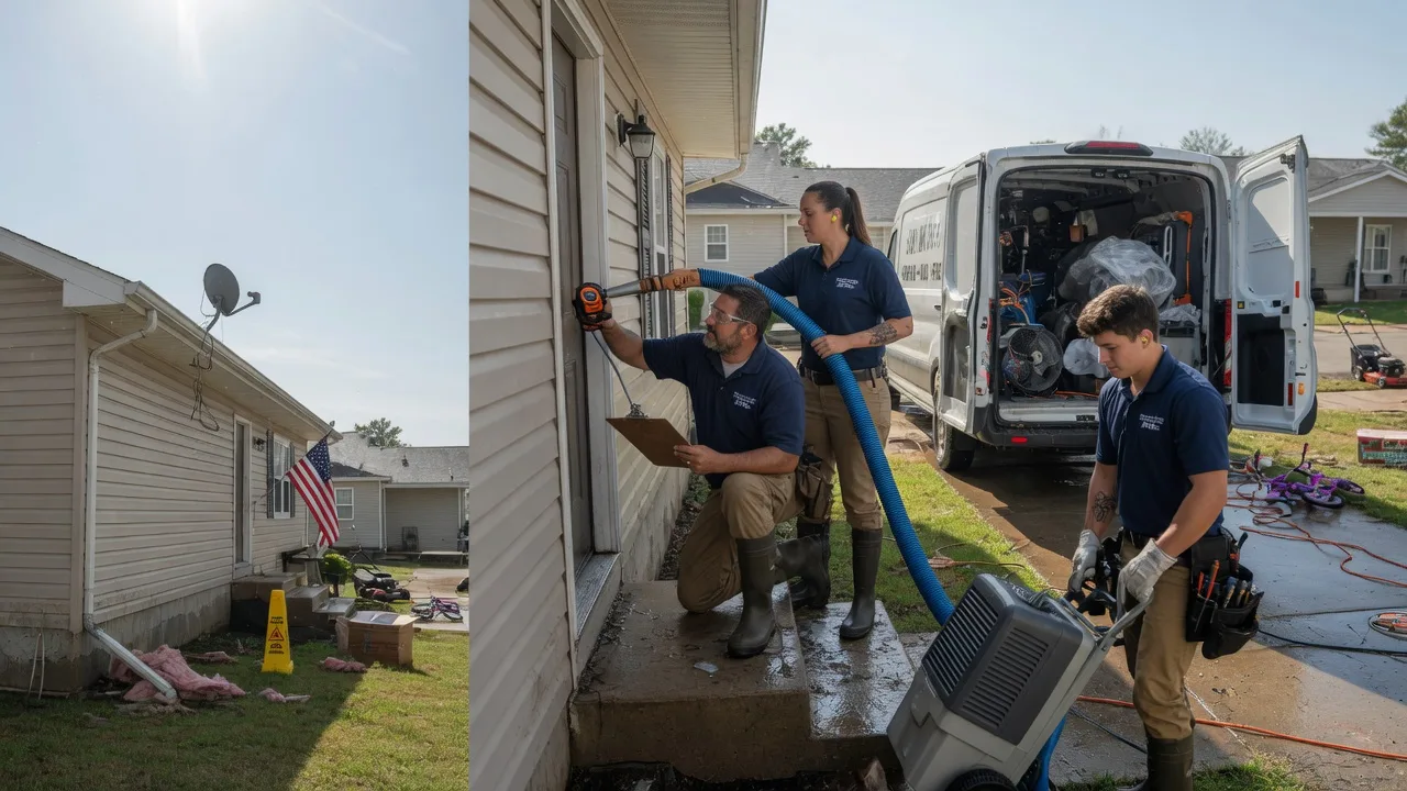 Ceiling Water Damage Restoration in Hainesport, NJ near me